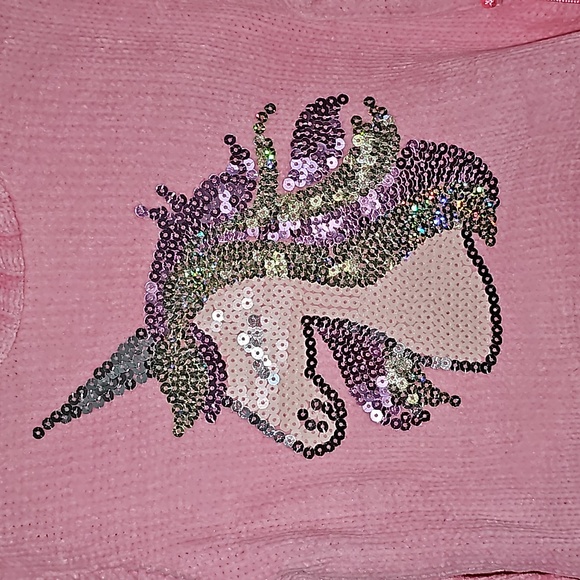 Pink Unicorn Sweater - Picture 4 of 7